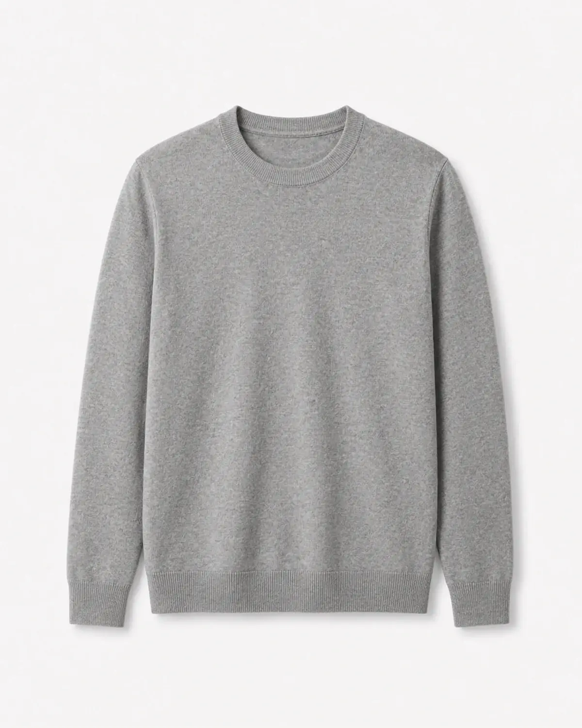 Jersey de punto fino gris